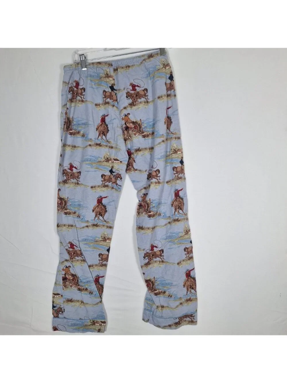 PJ Salvage Cowboy Pajamas 100% Cotton size Small County Western